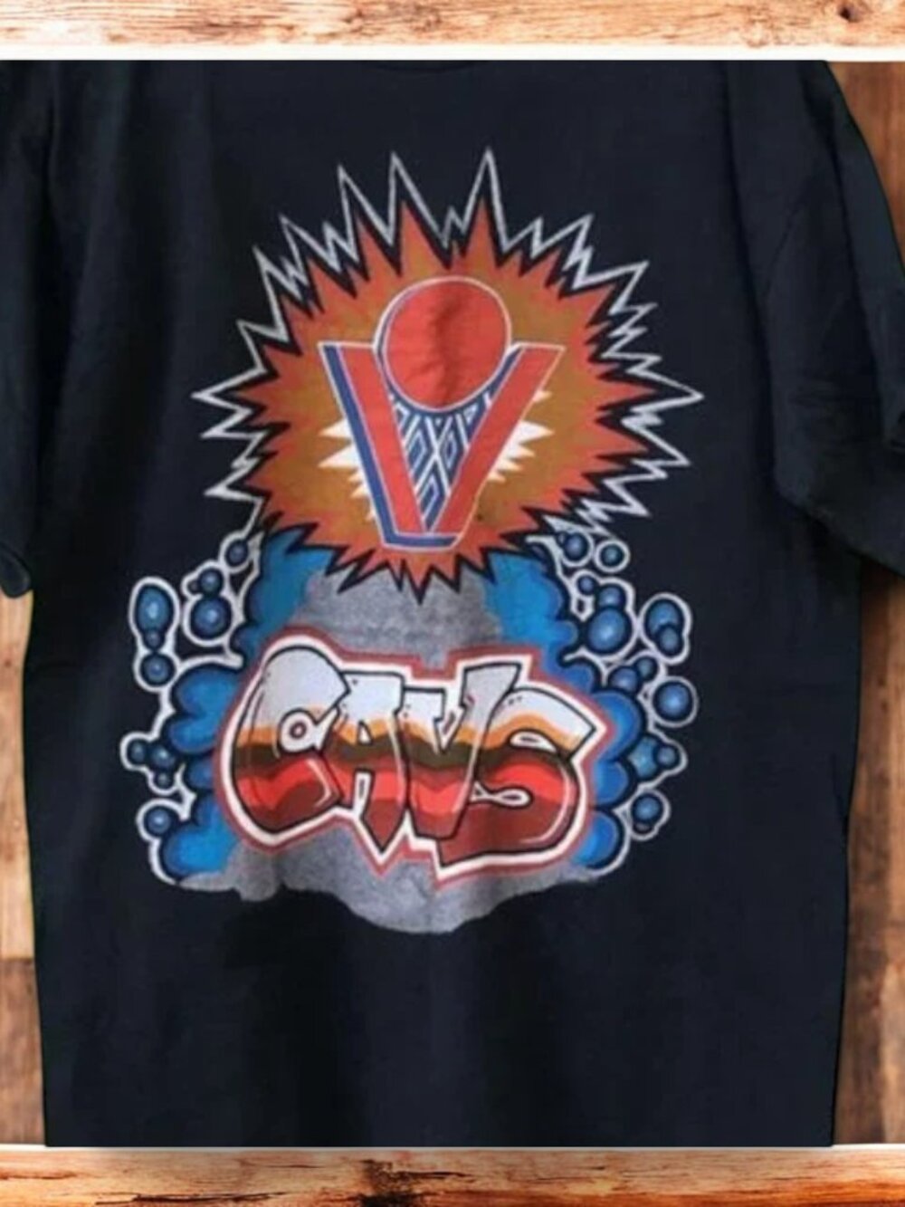 Super Rare 90s Cleveland Cavaliers logo Shirt, Cleveland Cavaliers Tee,